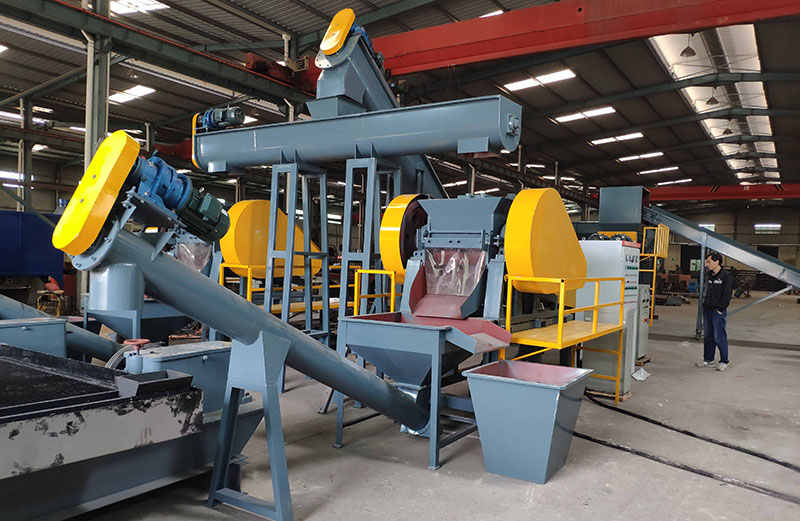 Copper Wires Recycling Plant - Wet Separation 