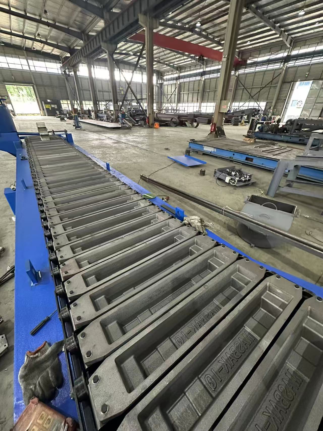 Auto Lead Ingot Casting Machine - For Lead Acid Battery Recycling Plant