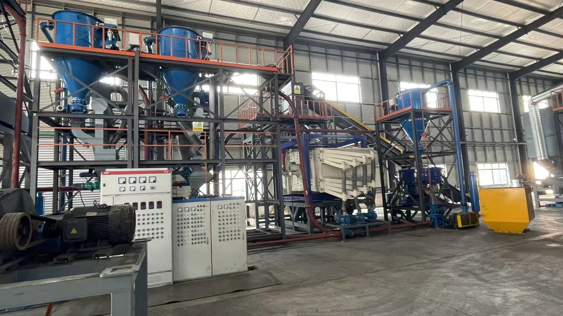 2000Kg/hr Lithium Battery Recycling Plant
